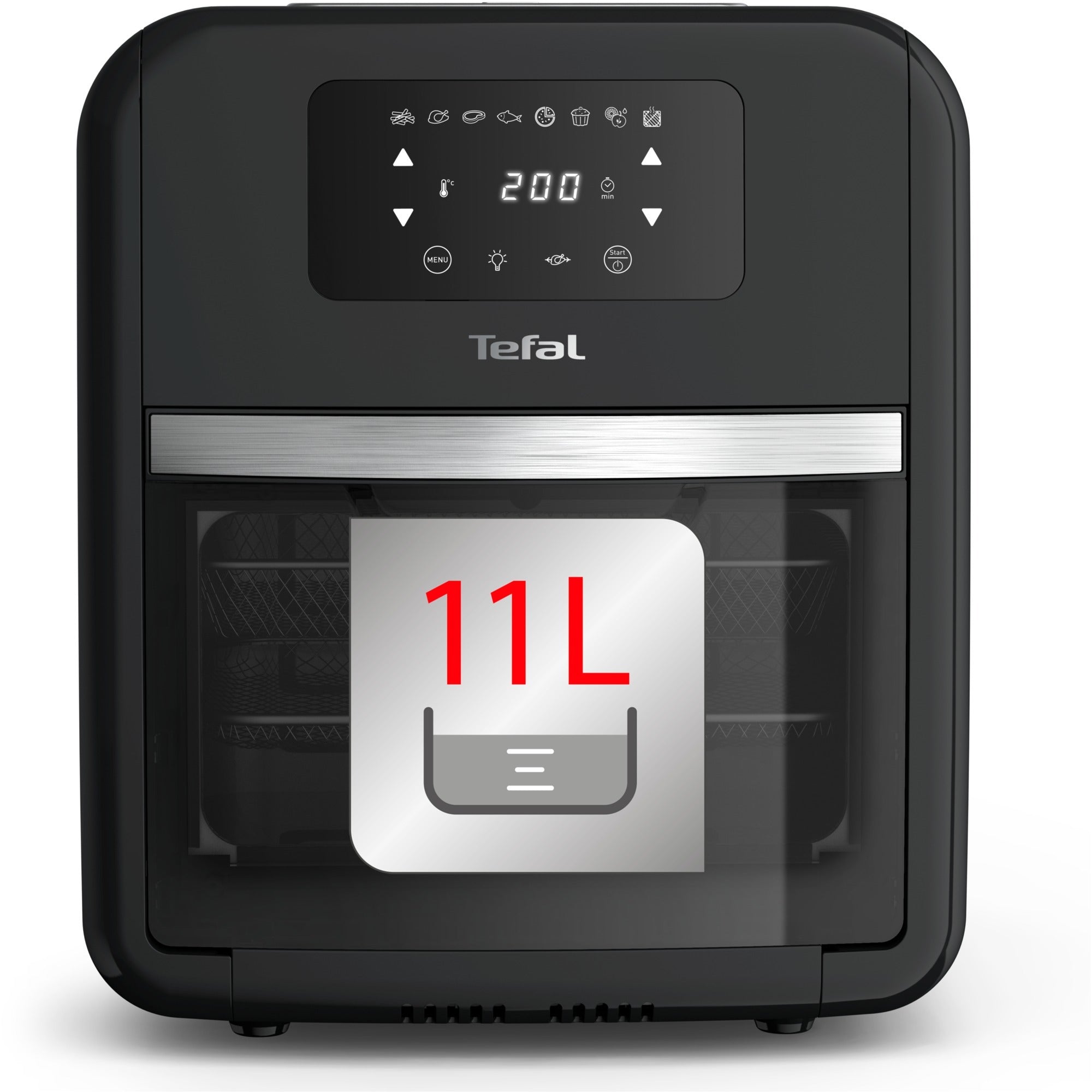 Tefal easy fry oven grill mini bakoven (zwart)