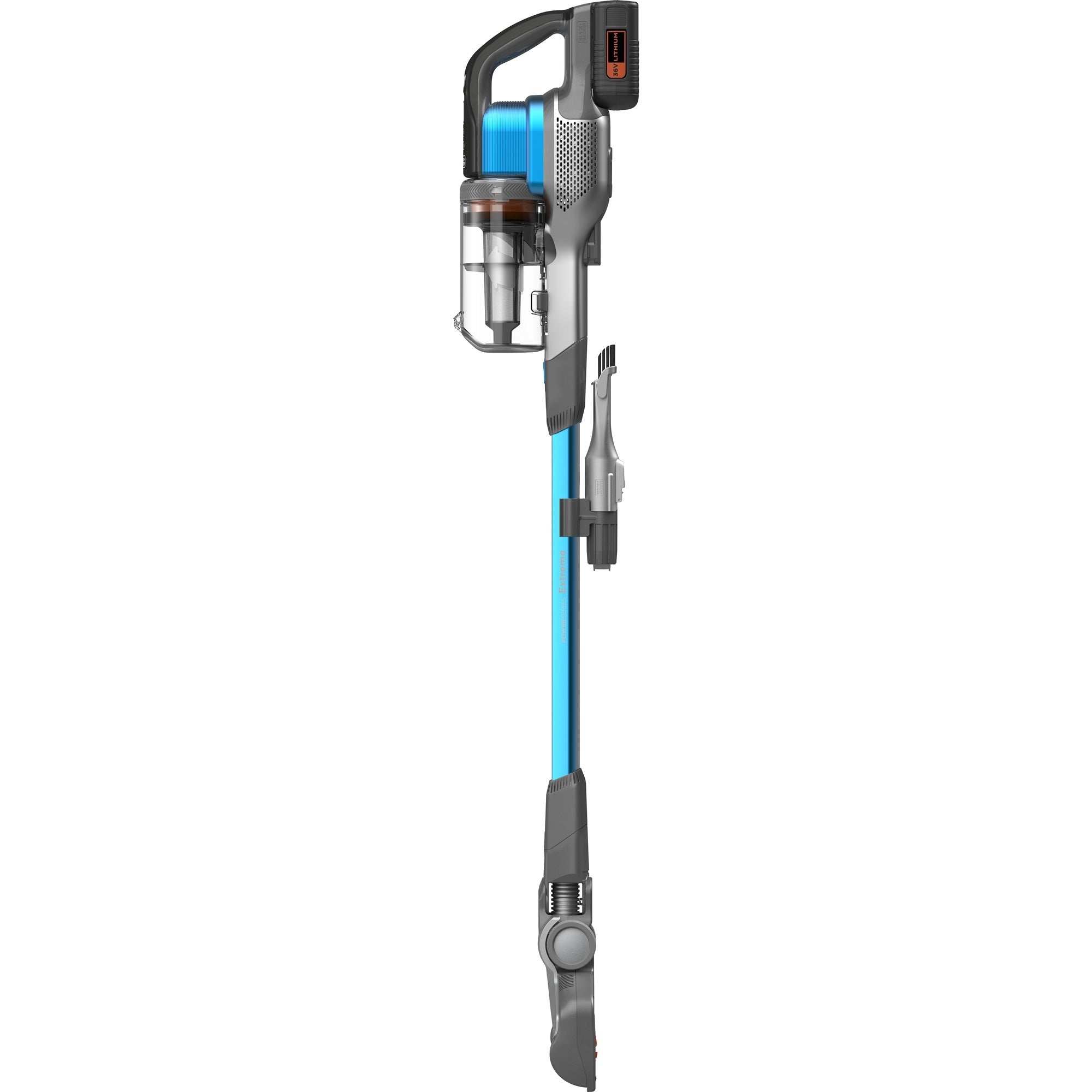 Black+decker 36v 4-in-1 steelstofzuiger (lichtblauw grijs)