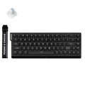 Mchose ace 68 hall effect magnetic switch gaming keyboard (zwart, us lay-out, ice blue magnetic, 60%, rgb, hot swap, usb-c, hall effect sensor)