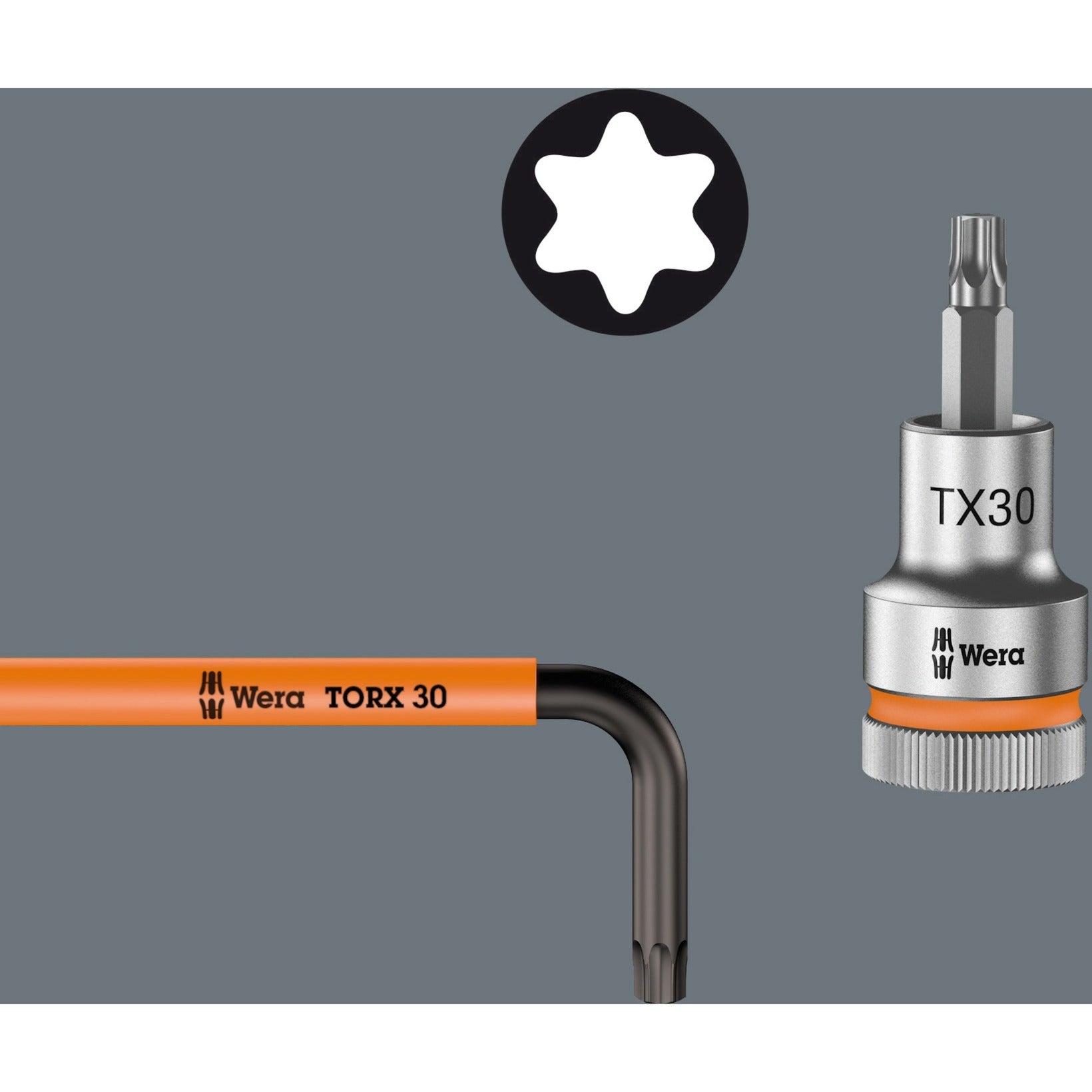 Wera 967 9 tx 9 delige inbussleutel set - torx - t8-40