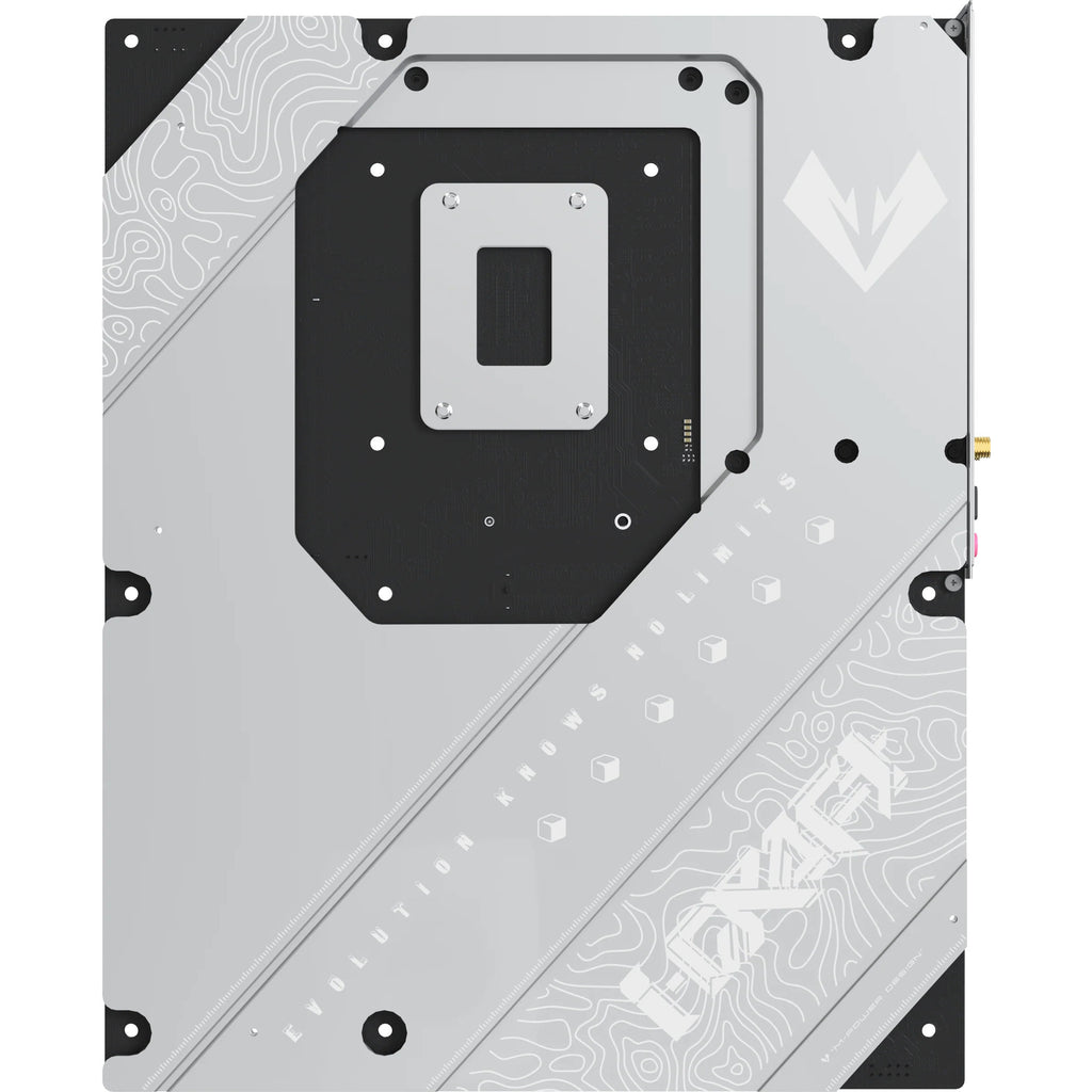 Maxsun ms-icraft z890 arctic socket 1851 moederbord (wit, raid, 2.5 gb-lan, wlan, bt, sound, atx)