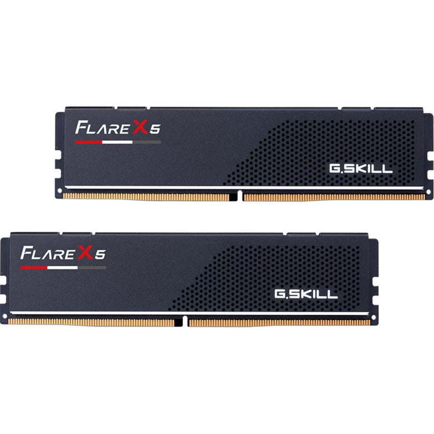 G.skill 32 gb ddr5-6400 (2x 16 gb) dual-kit werkgeheugen (zwart, f5-6400j3239g16gx2-fx5, expo)