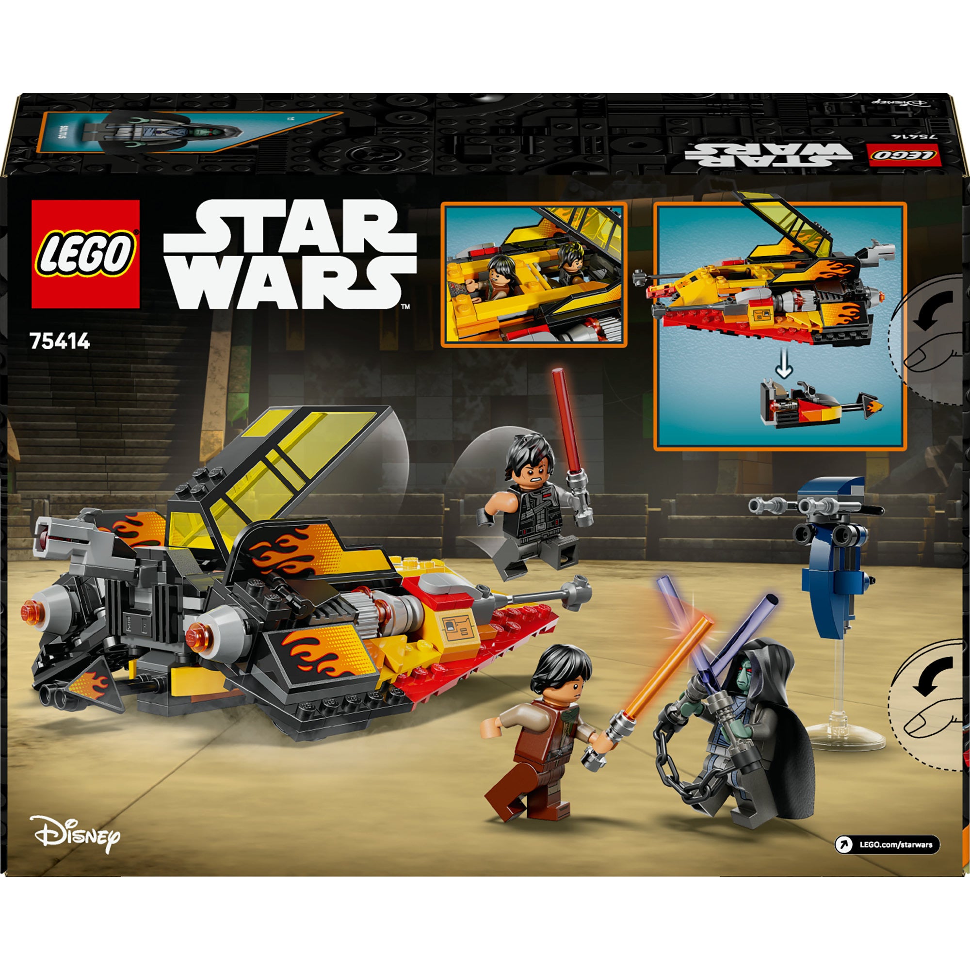 LEGO Star Wars 75414 Der Machtbrenner Snowspeeder