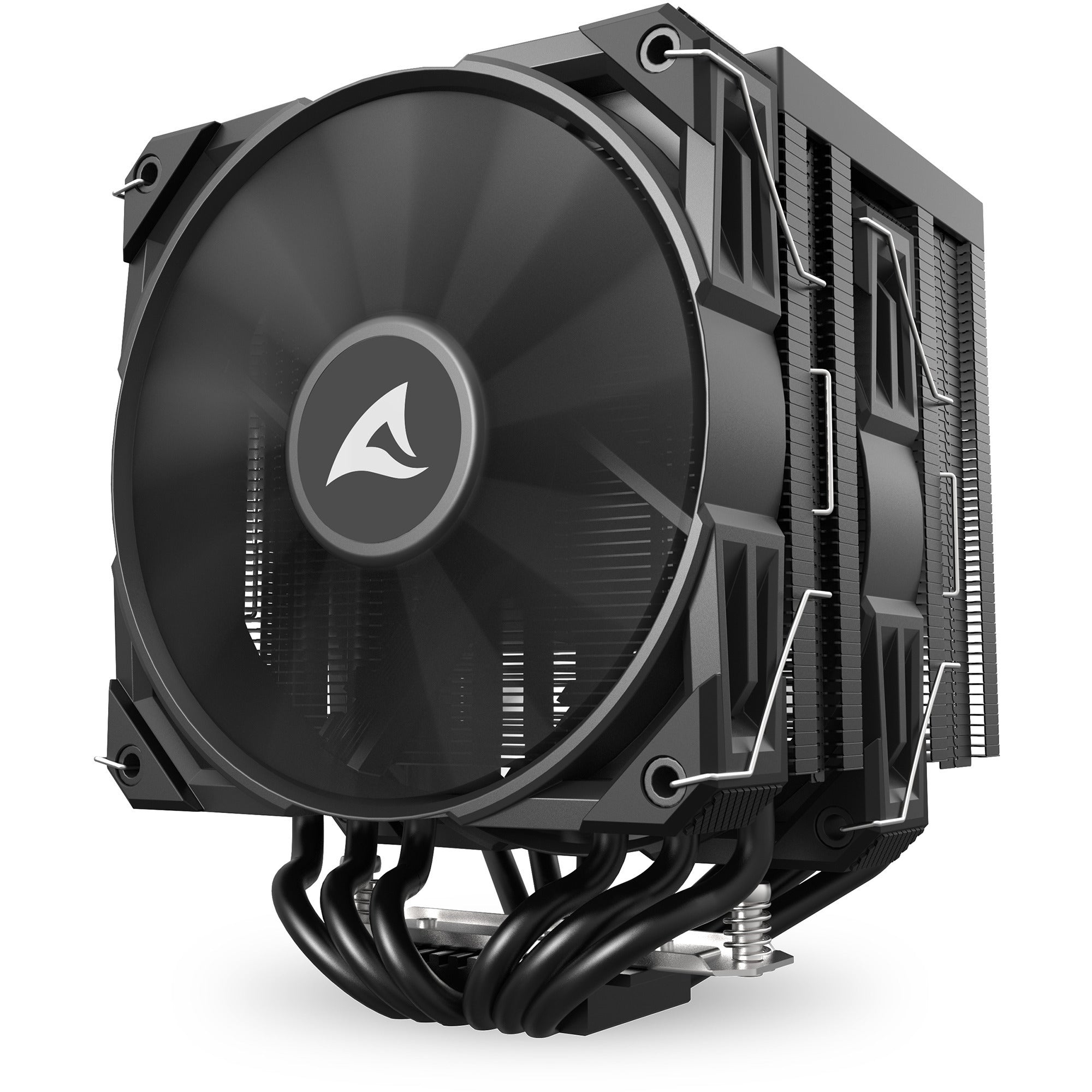 Sharkoon a60 cpu-koeler (zwart, 4-pins pwm fan-connector)