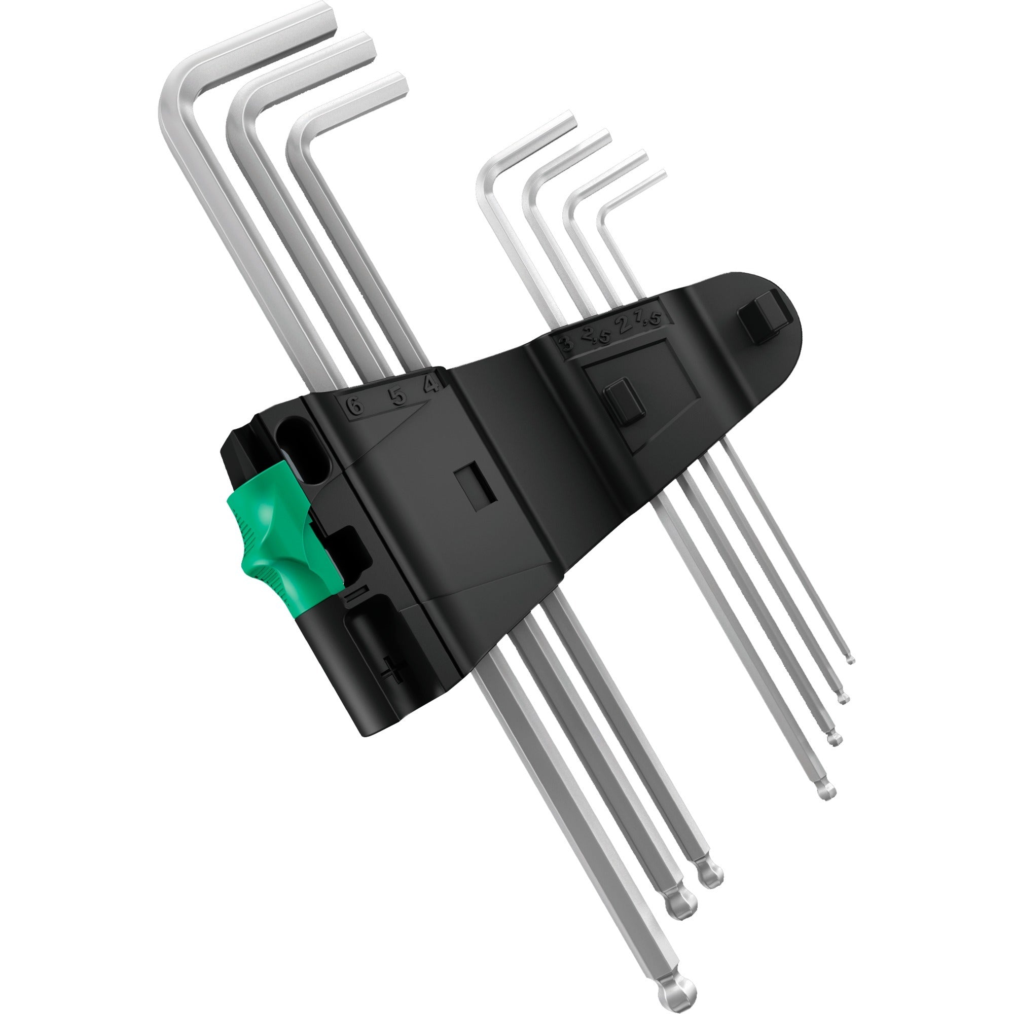 Wera 950 9 hex-plus inbussleutelset - 9 delige - 1,5-10mm - 4013288030160