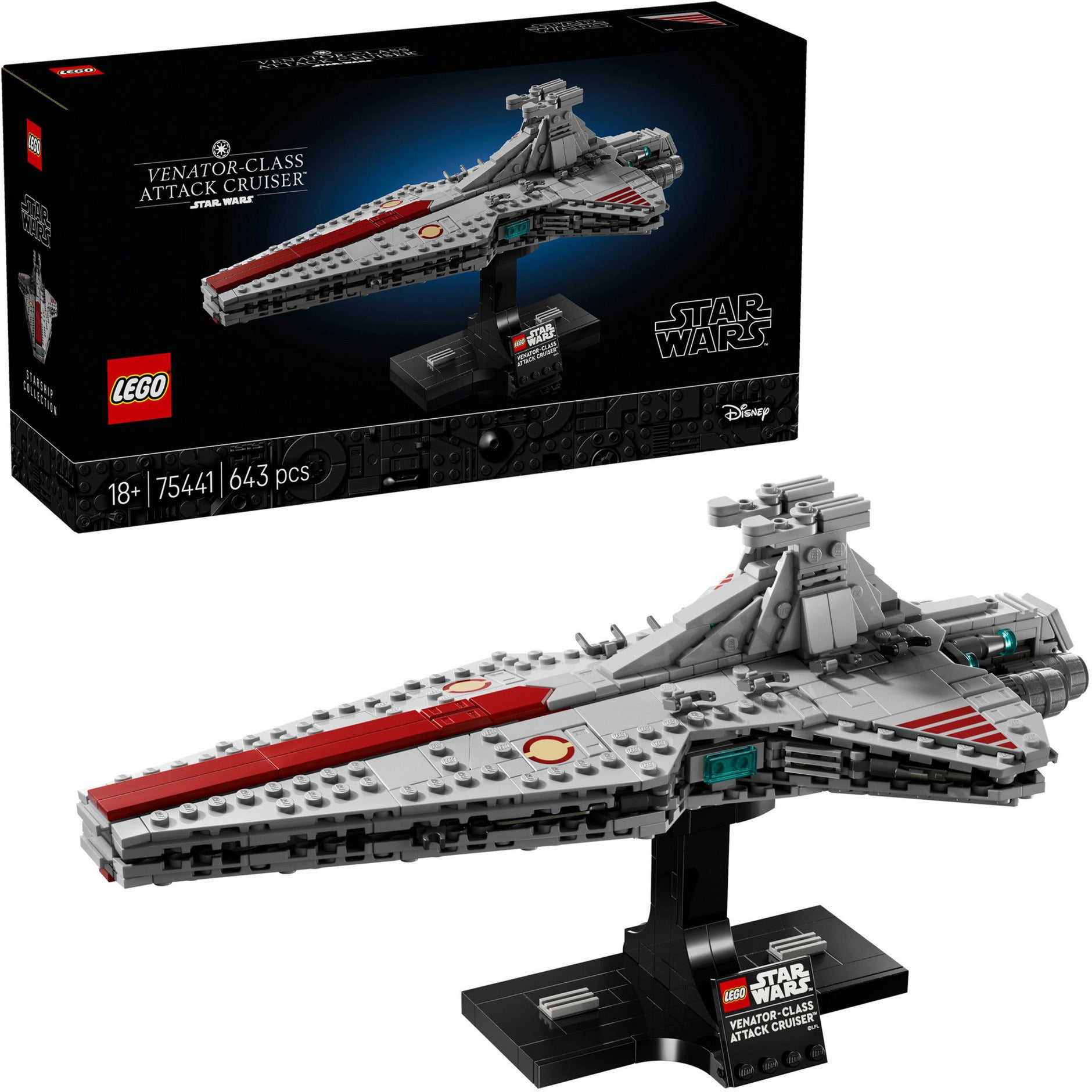 LEGO Star Wars 75441 Venator-Klasse Angriffskreuzer