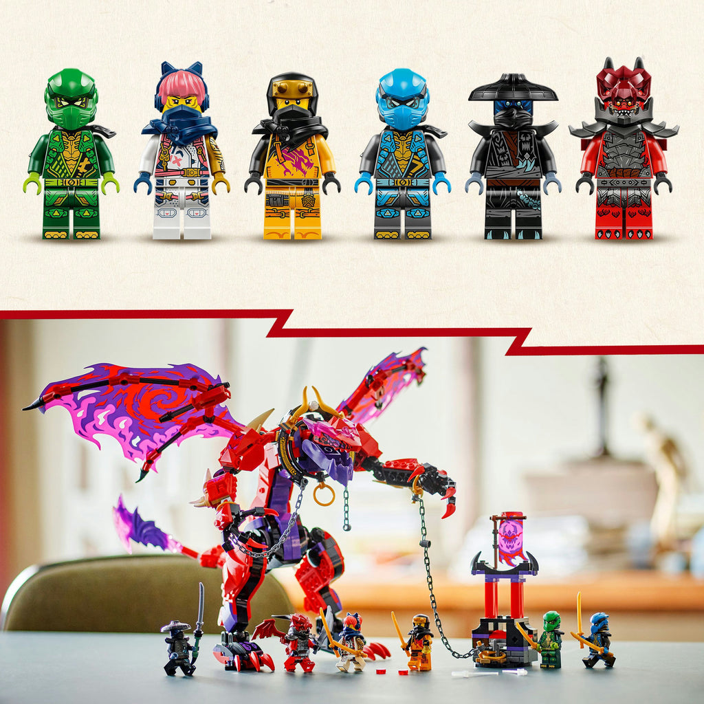 Lego ninjago 71832 thunderfang dragon of chaos