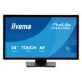 Iiyama prolite t2452msc-b2 24 touchscreen monitor (zwart, hdmi, displayport, usb, audio, touch, 120hz )