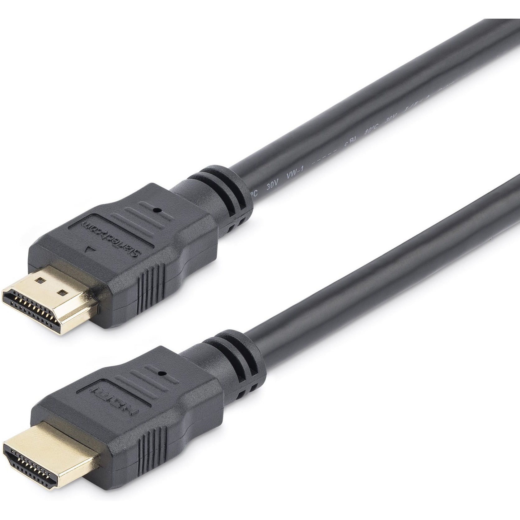 Startech 0,3 m korte high speed hdmi-kabel – ultra hd 4k x 2k hdmi-kabel – hdmi naar hdmi m m (zwart)