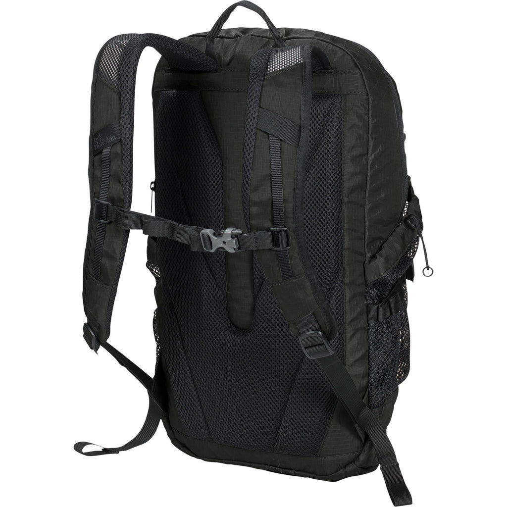 Jack wolfskin wandermood pack 20 rugzak (zwart, 20 liter)