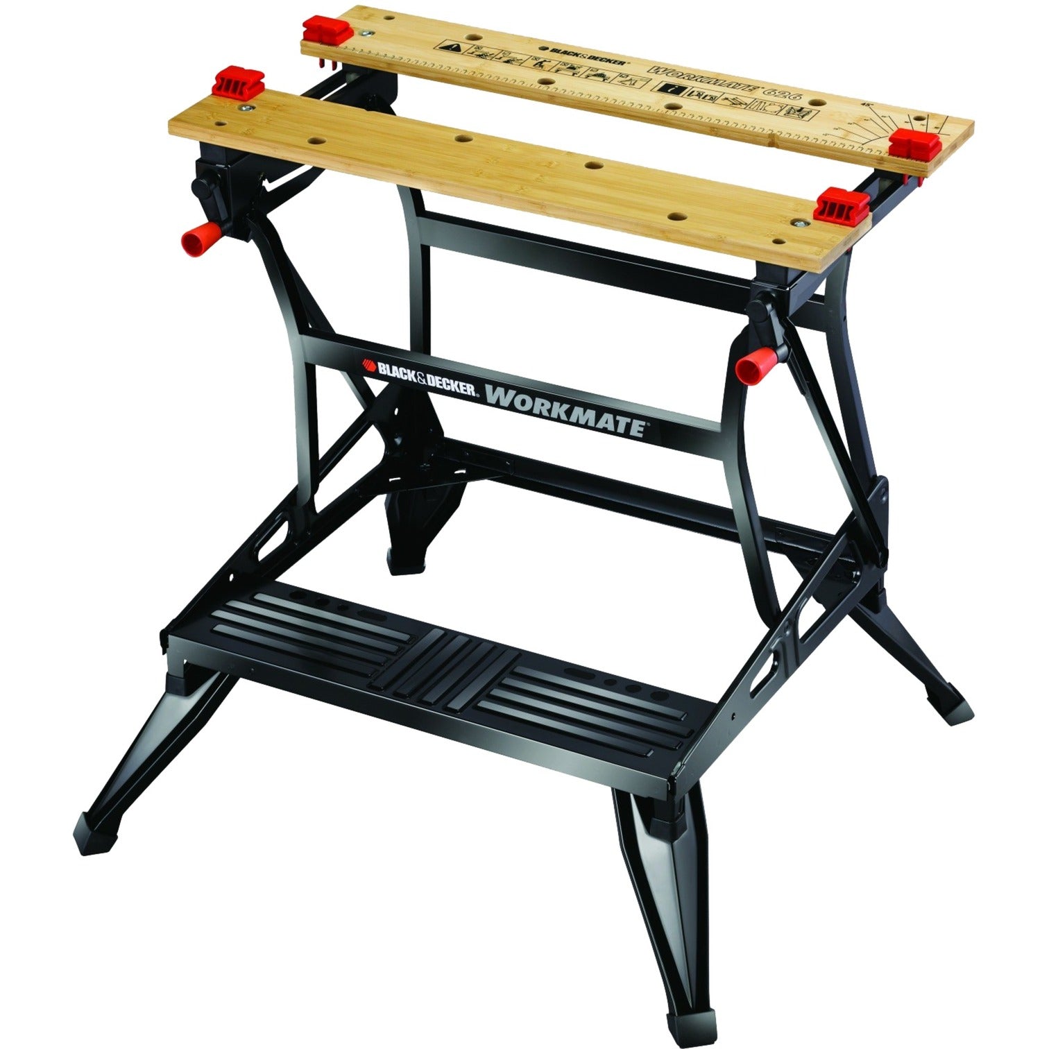 Black+decker workmate wm626 in hoogte verstelbare werkbank
