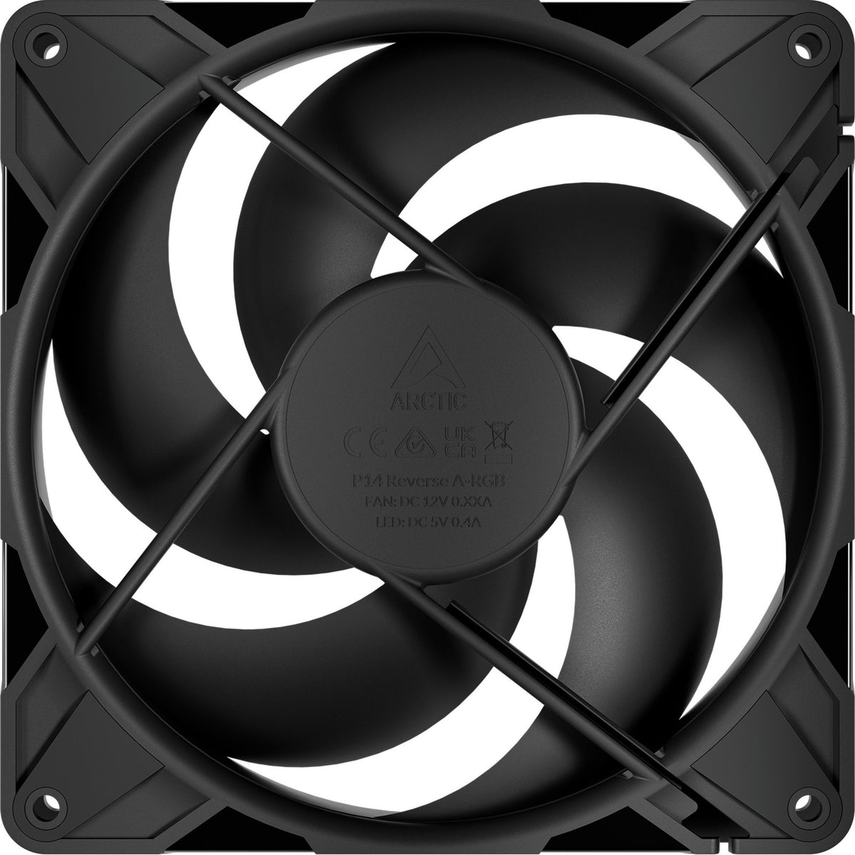Arctic p14 pro reverse case fans (zwart, 3 stuks, 140 x 140 x 30 mm, pwm, 3 stuks)