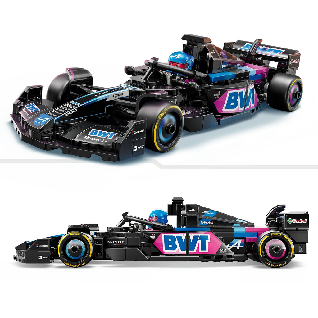 Lego speed champions - bwt alpine f1® team a524 racewagen constructiespeelgoed (77248)