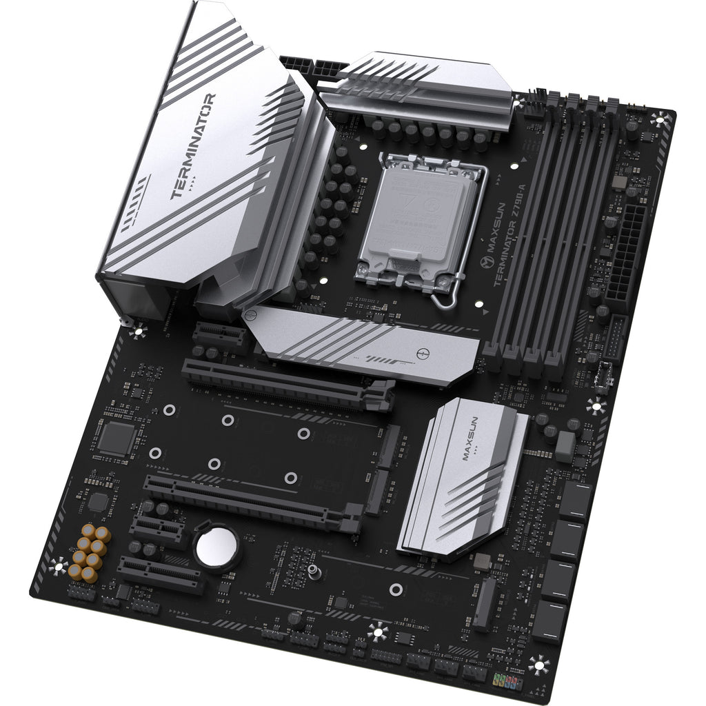 Maxsun ms-terminator z790-a wifi socket 1700 moederbord (zwart, raid, 2.5 gb-lan, wlan, bt, sound, atx)