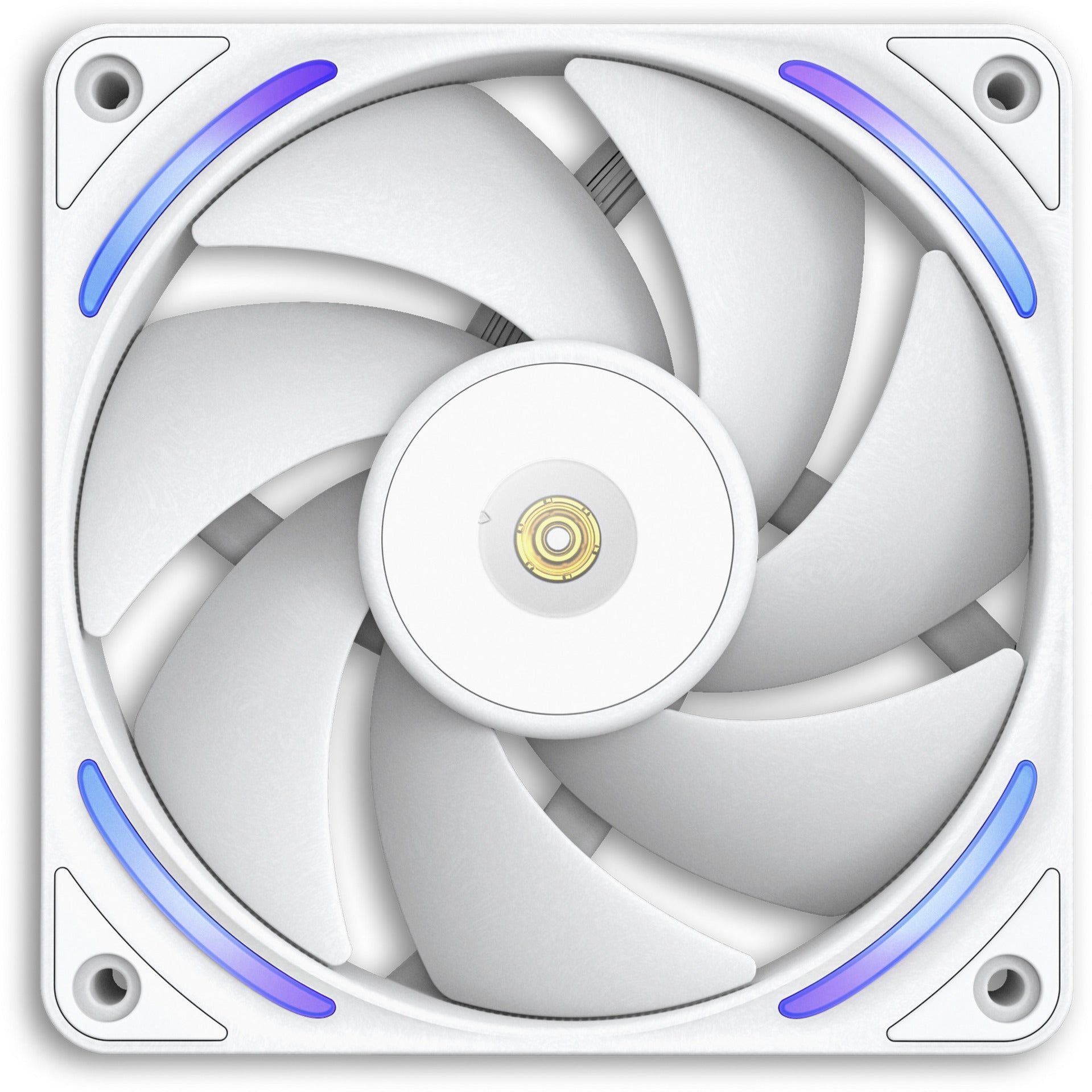 Nzxt f120x rgb case fan (wit, 120 x 120 x 30 mm, pwm)