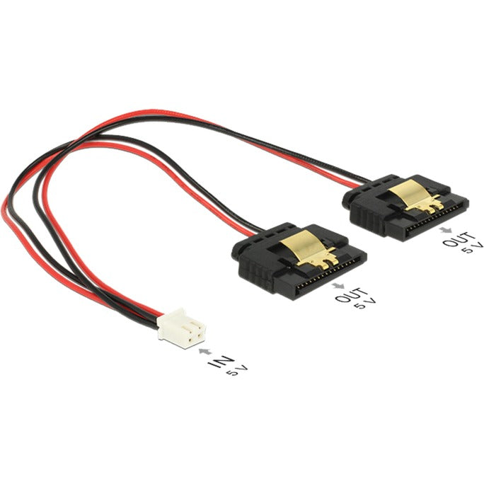 DeLOCK 2-Pin Buchse > 2 x SATA 15-Pin