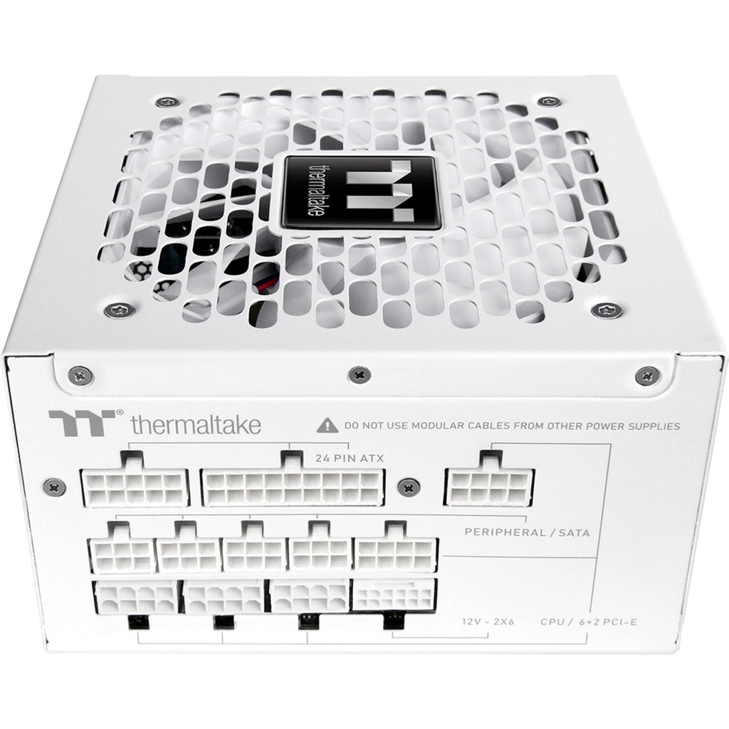 Thermaltake toughpower gt snow modulaire 1000 watt voeding (wit, 5x pcie)