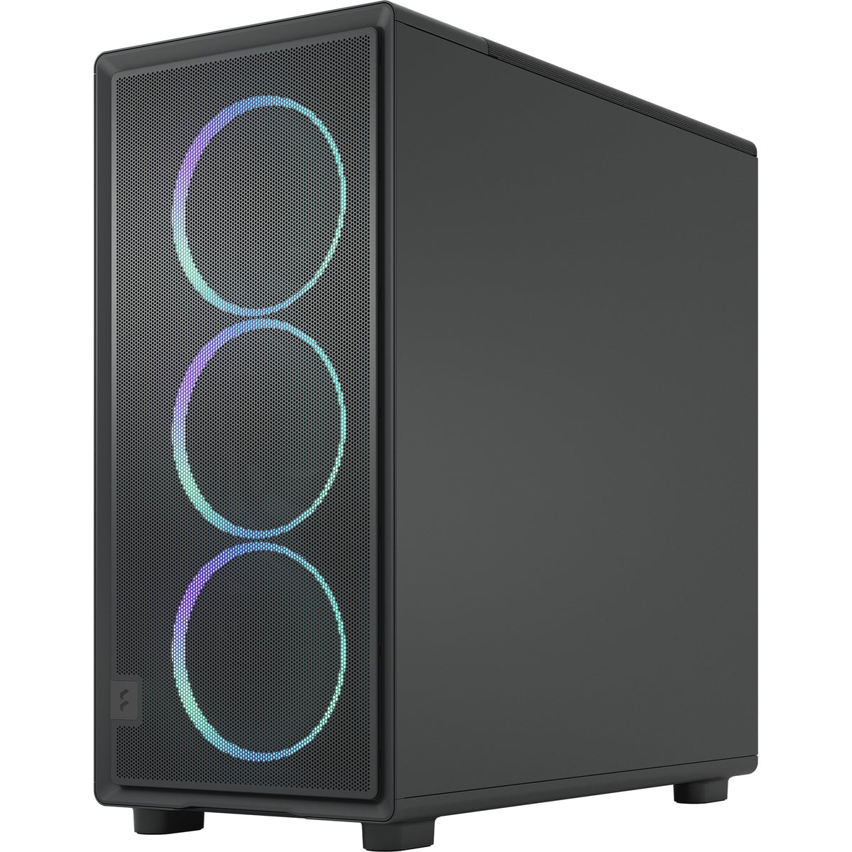 Fractal design epoch xl tg rgb midi tower behuizing (zwart | 2x usb-a | 1x usb-c | rgb | tempered glass)
