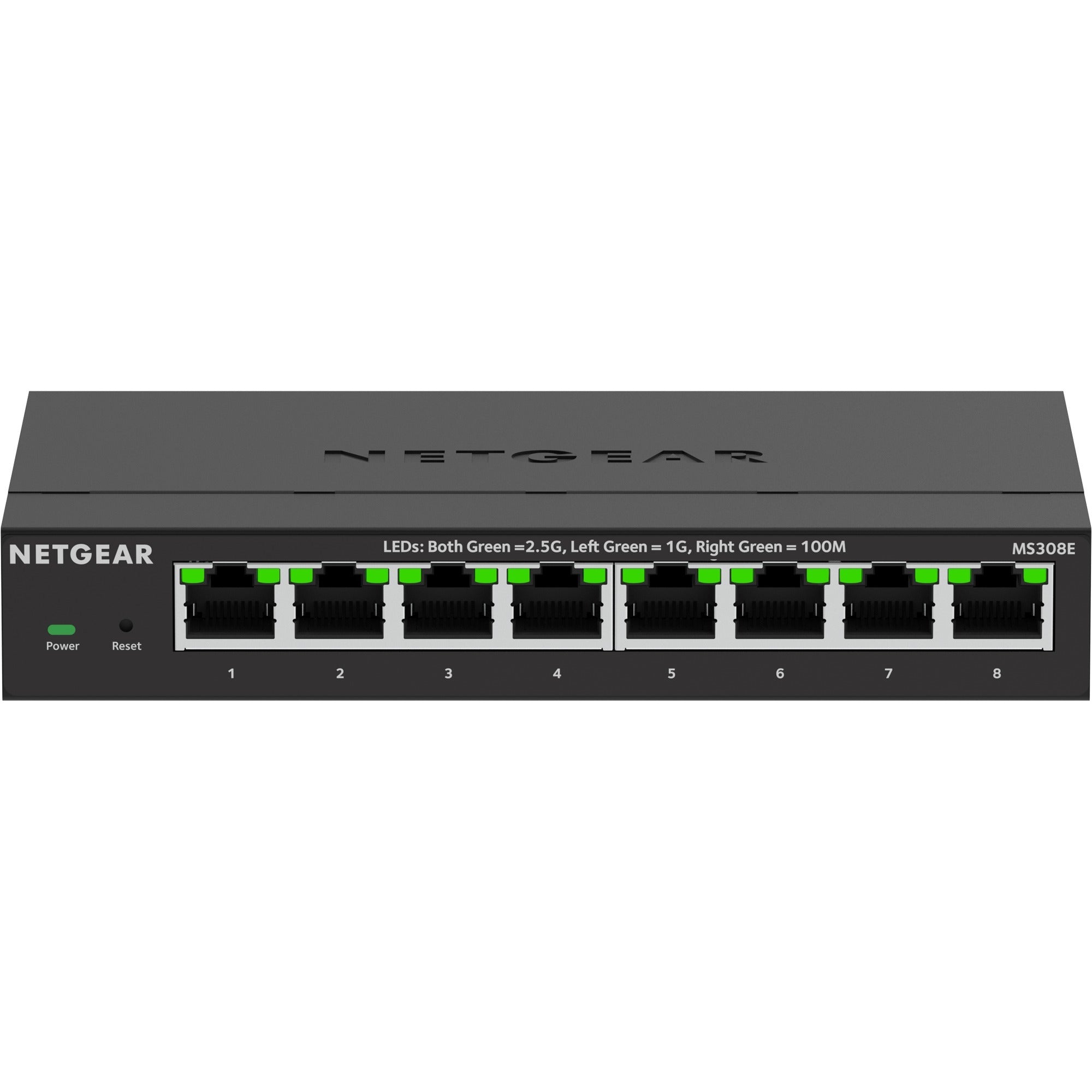 Netgear 8-port 2.5g multi-gigbit ethernet plus switch (ms