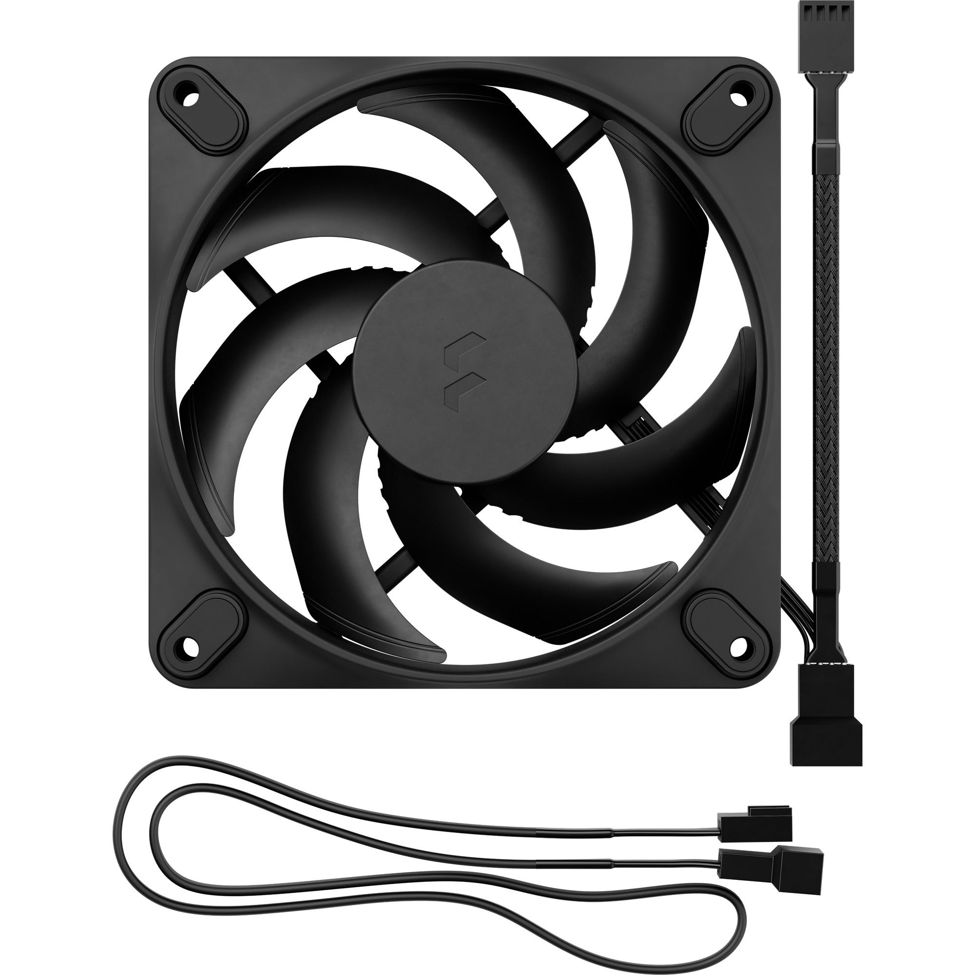 Fractal design momentum 12 case fan (zwart, 120 x 120 x 25 mm, pwm)