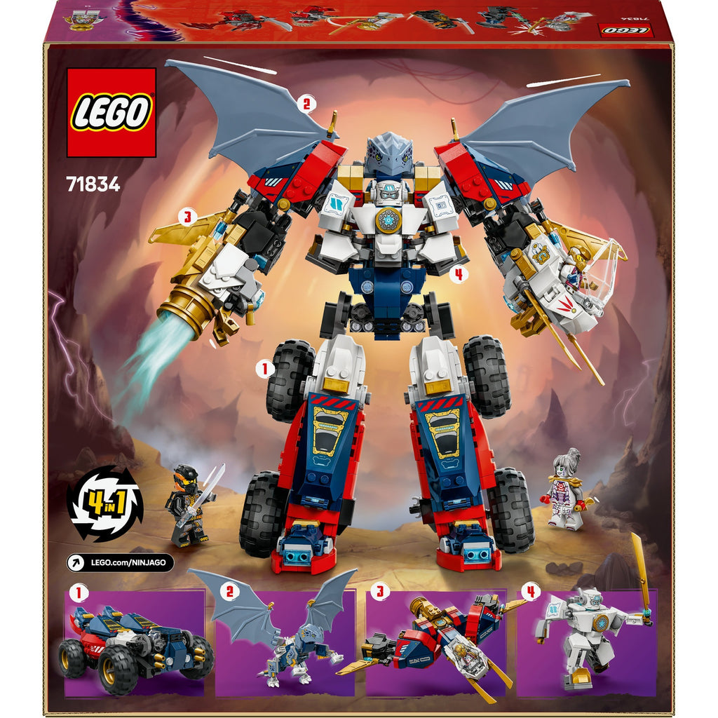 LEGO Ninjago 71834 Zanes Ultra-Kombinations-Mech