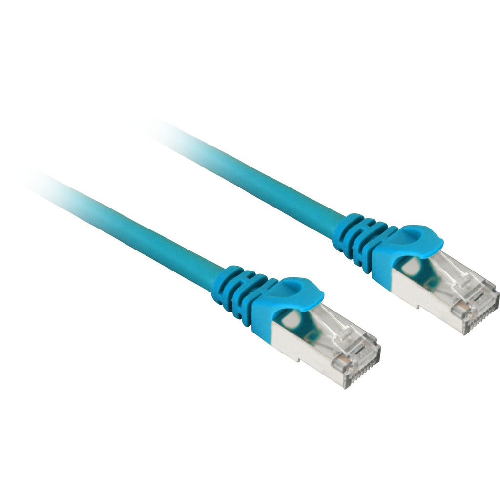 Sharkoon cat.7a netwerkkabel (blauw, 10 meter, sftp, rj-45)