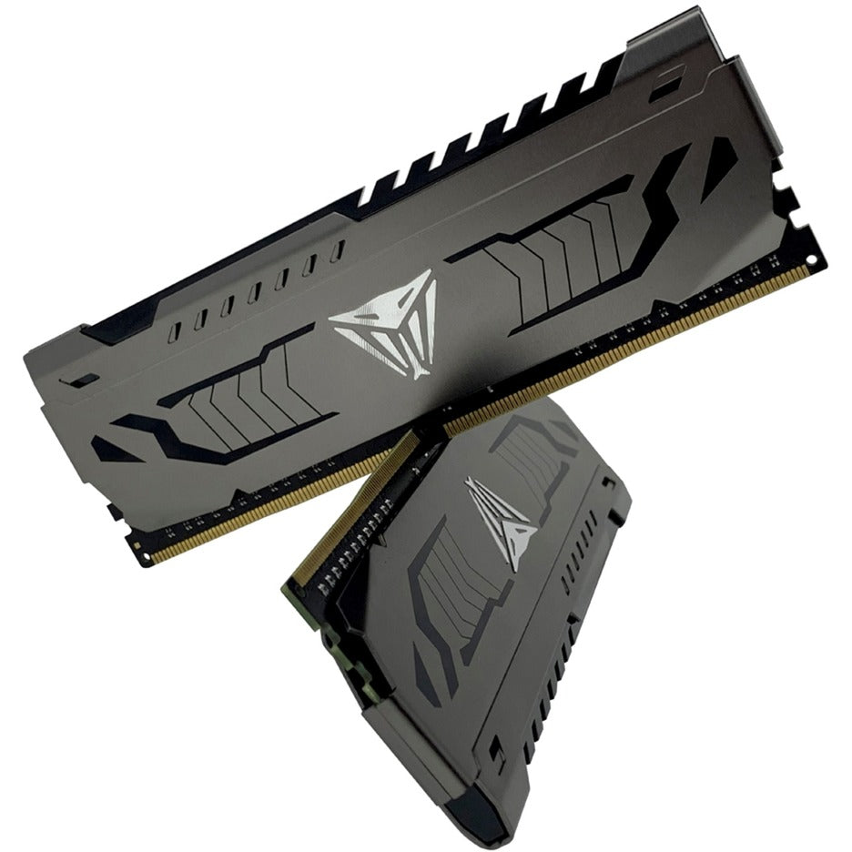 Patriot 16 gb ddr4-3200 kit werkgeheugen (grijs, pvs416g320c6k, viper steel, xmp)
