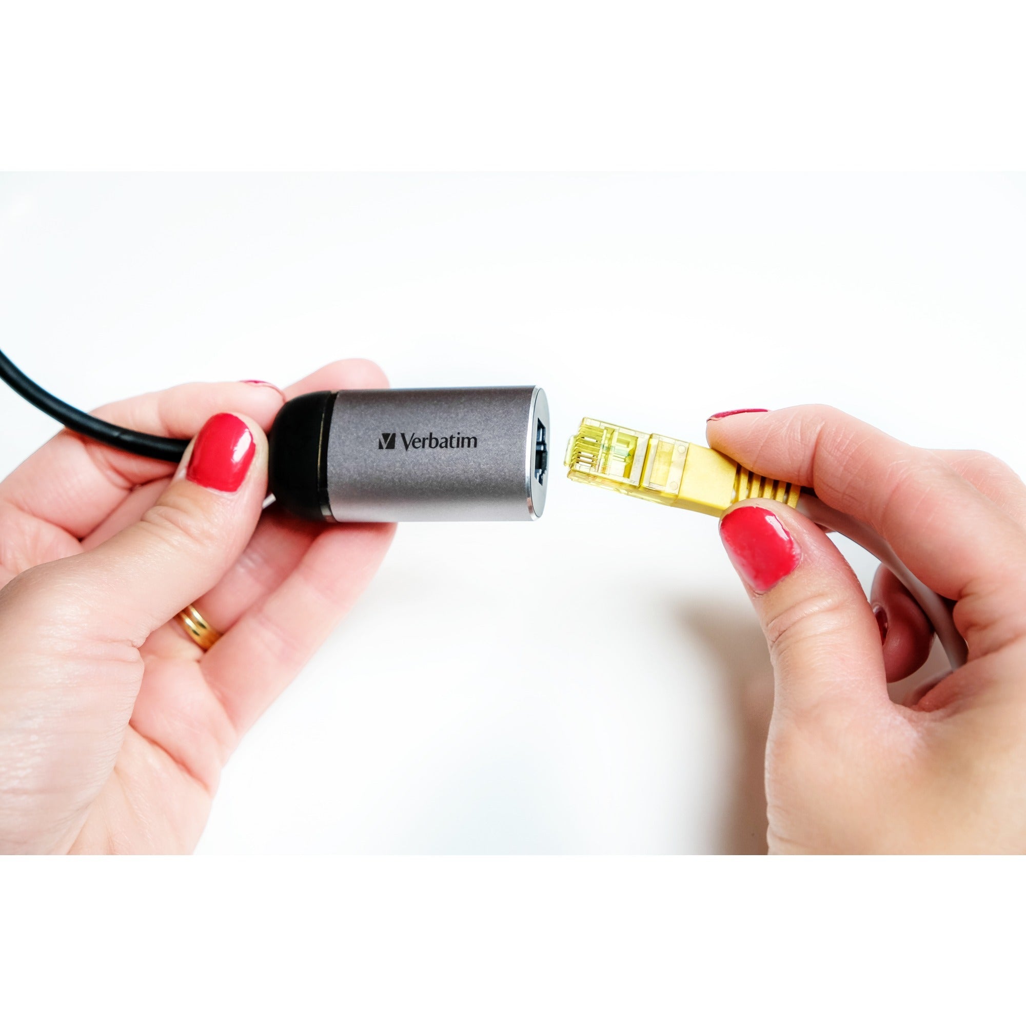 Verbatim USB 3.2 Gen 1 Adapter, USB-C > RJ-45