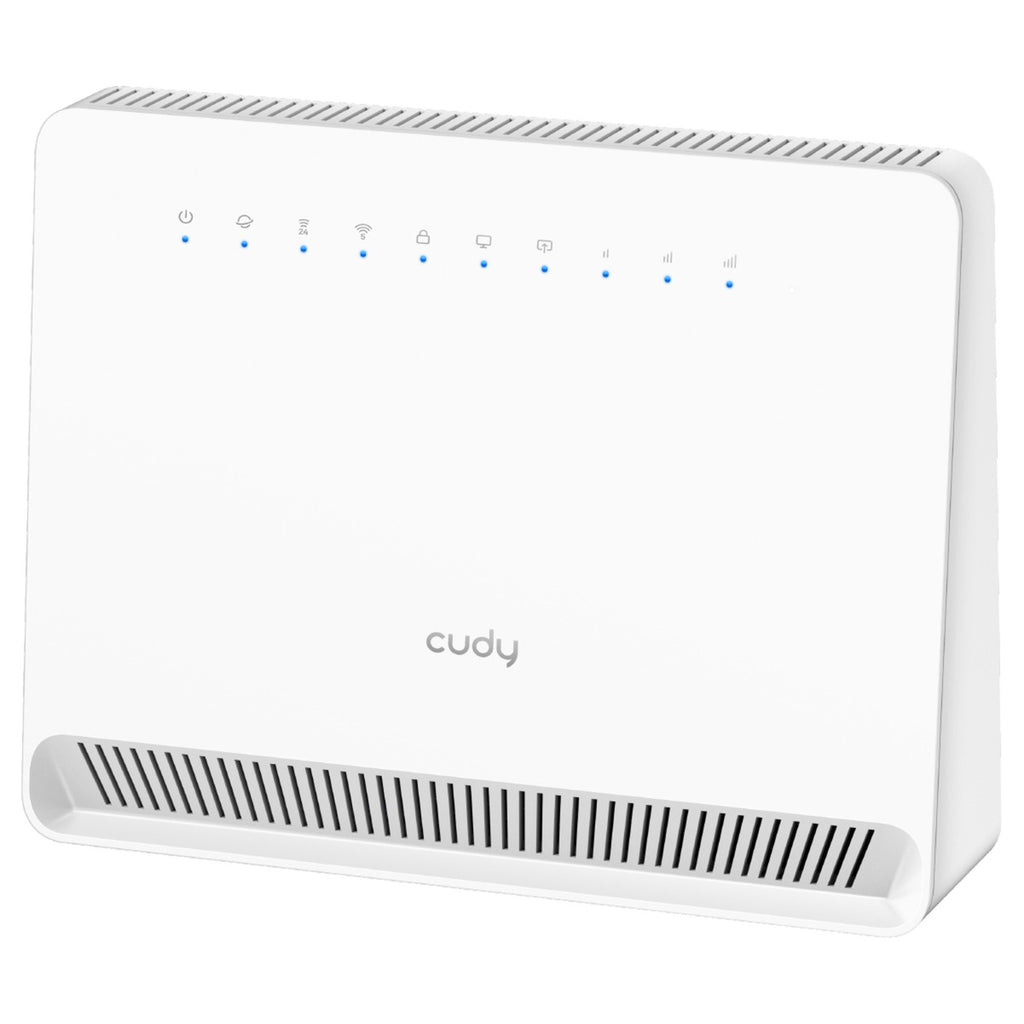 Cudy ac1200 wi-fi 4g lte-cat4 mesh router (wit, mesh, app, nano sim-slot)