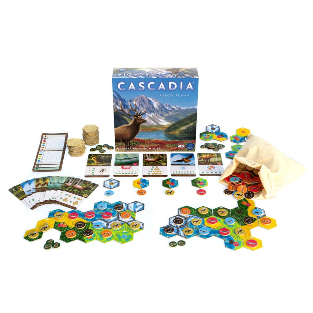 Asmodee cascadia - familiespel - bordspel - engelstalig