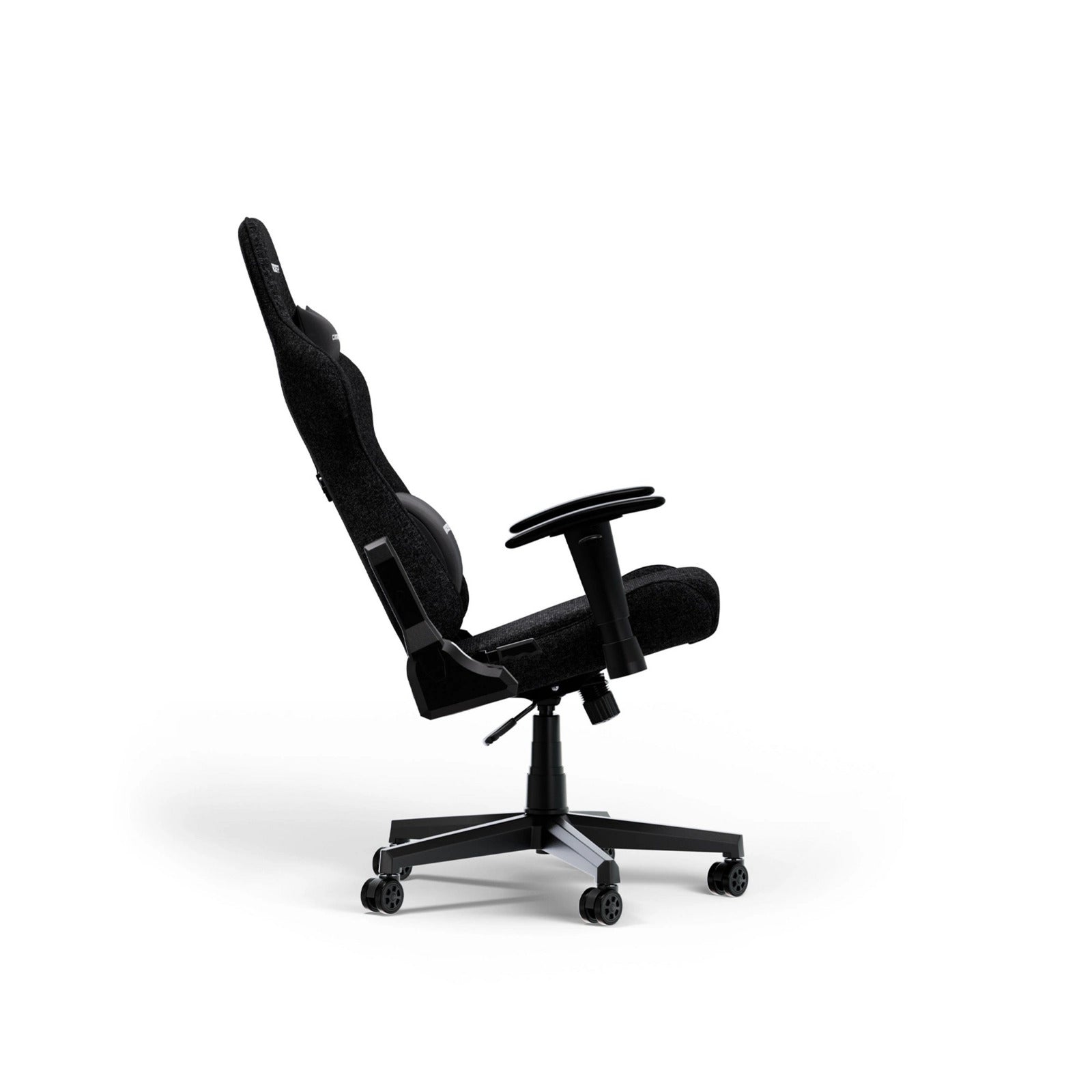 Dxracer prince l black fabric gamestoel (zwart)