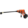 Black+decker bcpc18d1-qw 18v hogedrukreiniger (oranje zwart, 18v 2.0ah accu en oplader inbegrepen)