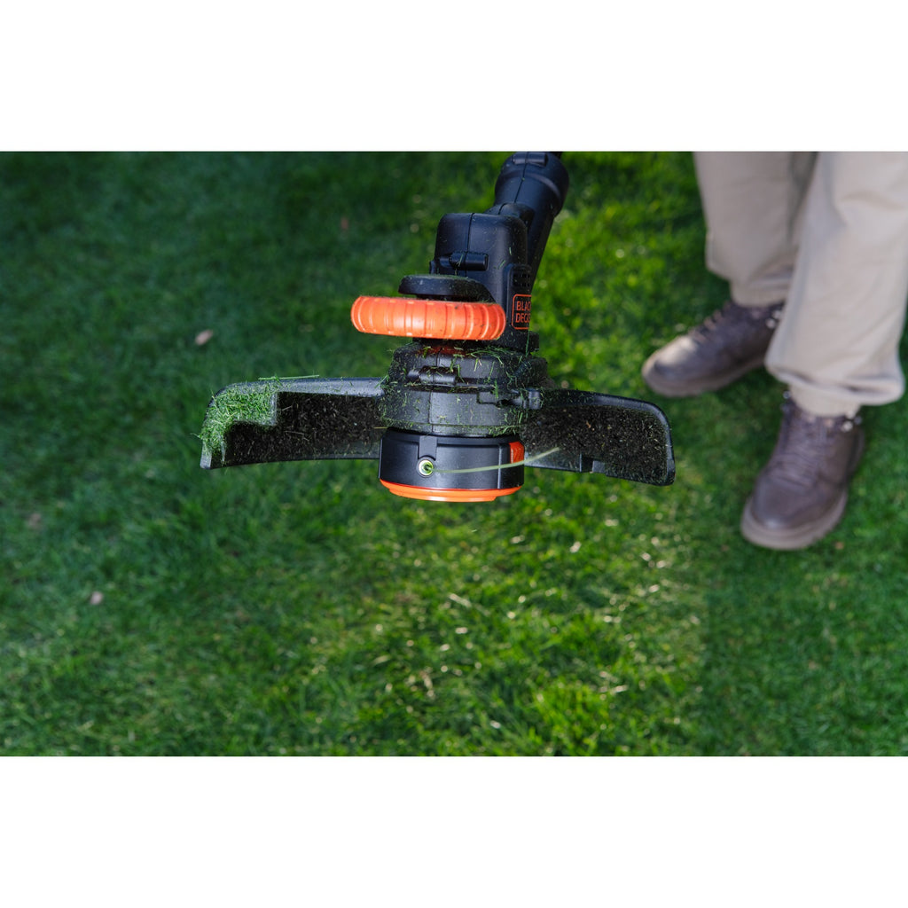 Black+decker 18v afs grastrimmer zonder accu (zwart oranje, 28 cm, accu en oplader niet inbegrepen)