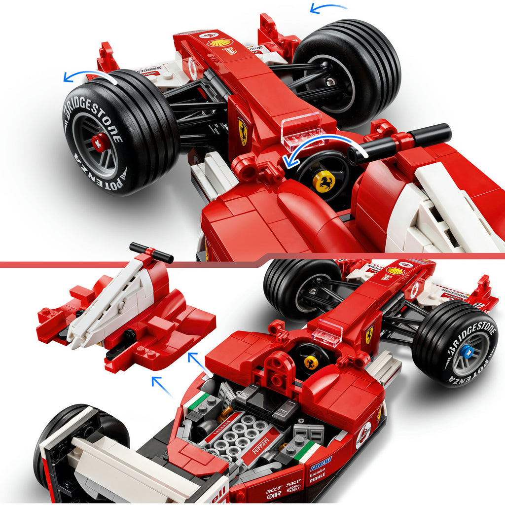 Lego icons 11375 ferrari f2004 en michael schumacher
