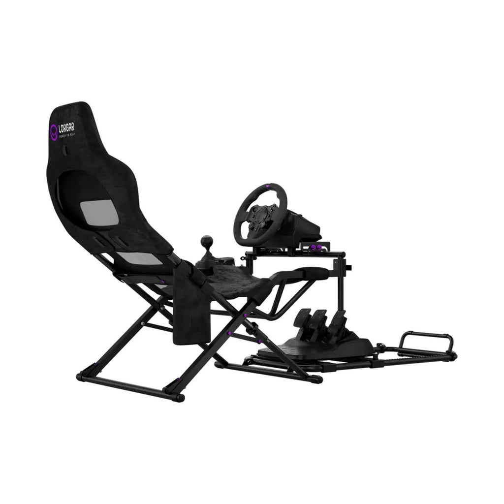 Lorgar advanced raf1 racing simulator (zwart)