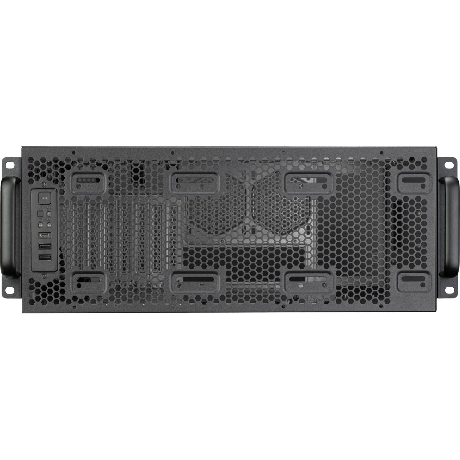 Silverstone rm4a rack behuizing (zwart | 4u | usb-c)