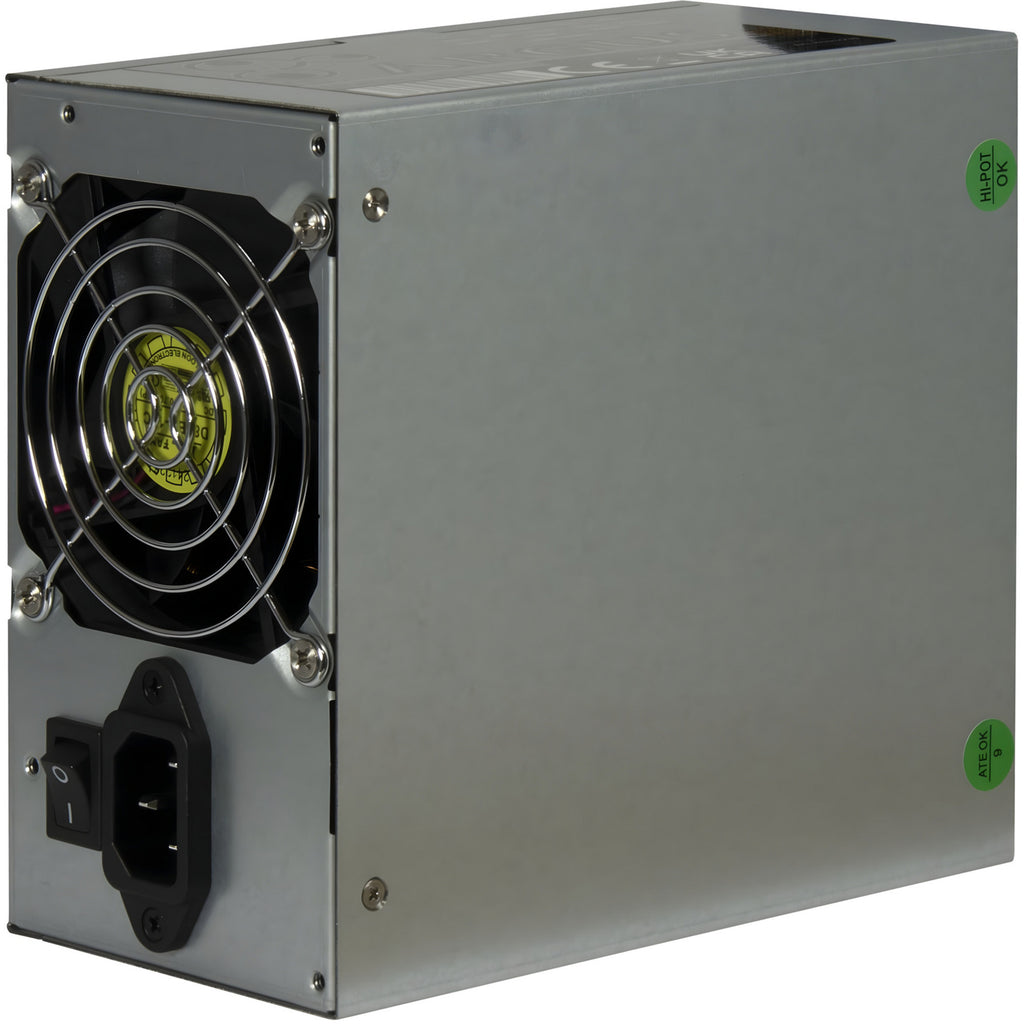 Inter-tech ha-600aa2 600 watt voeding (zilver, 1x pcie)