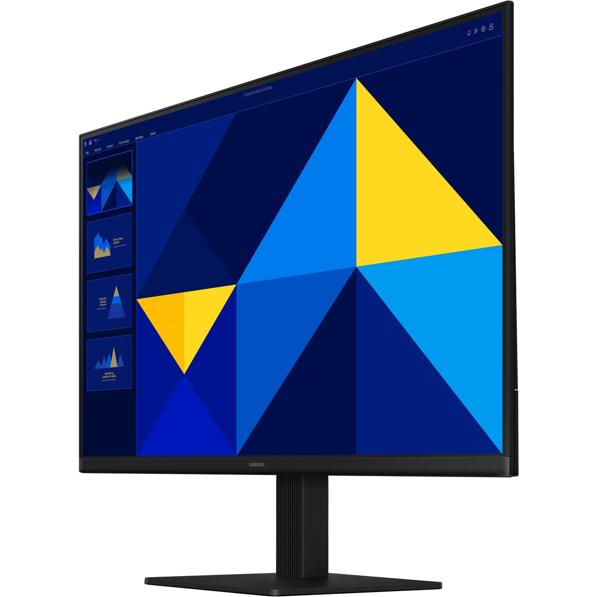 Samsung essential s3 s30gd 24 monitor (zwart, 1x hdmi, 1x vga)