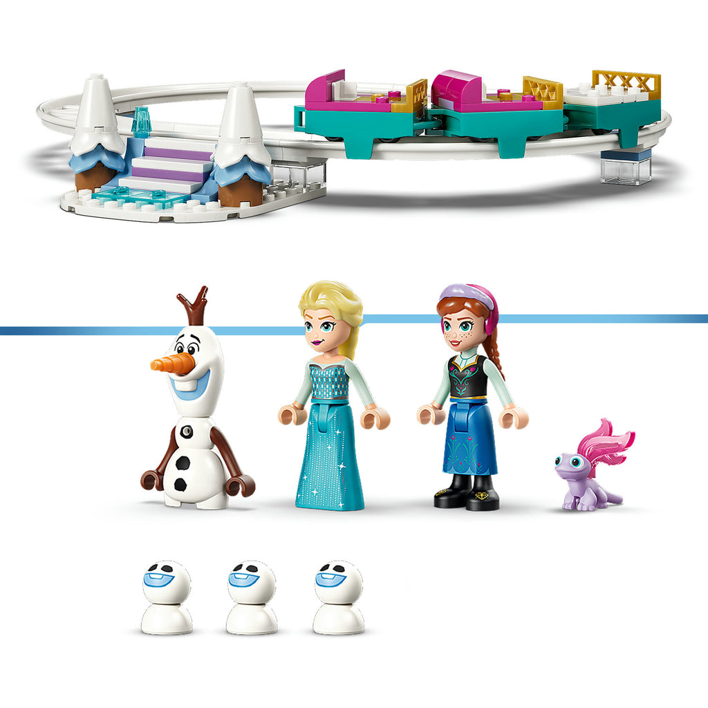 Lego disney princess 43281 elsa's ijskasteel en sneeuwrit