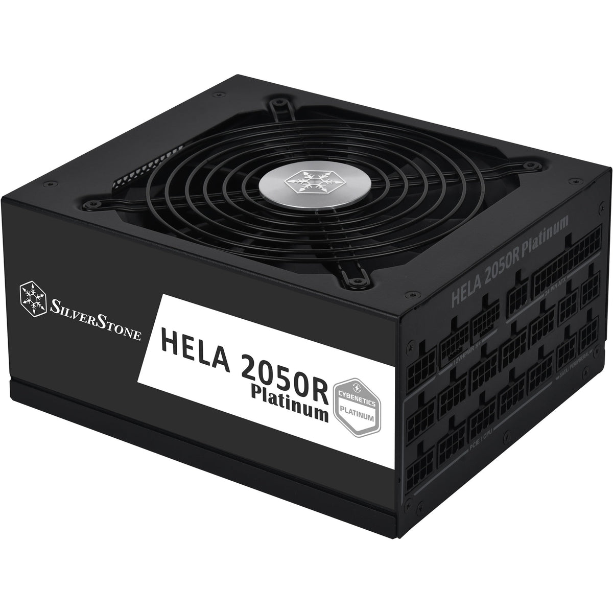 Silverstone hela 2050r platinum, modulaire 2050 watt voeding (zwart, 14x pcie)