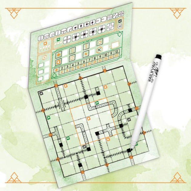 White Goblin Games Railroad Tinte (Naturgrüne Version)