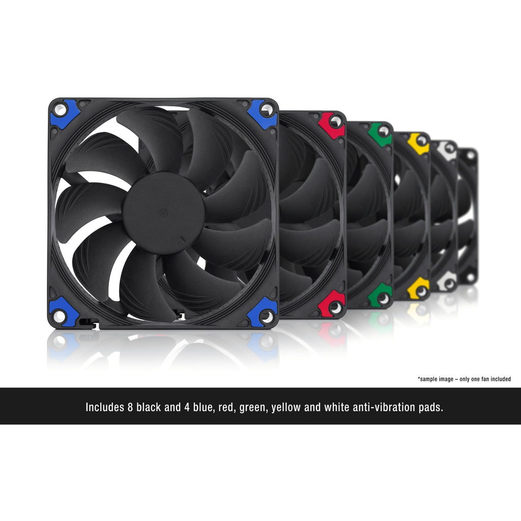Noctua nf-a9x14 hs-pwm chromax.black case fan (zwart, 92 x 92 x 14 mm)