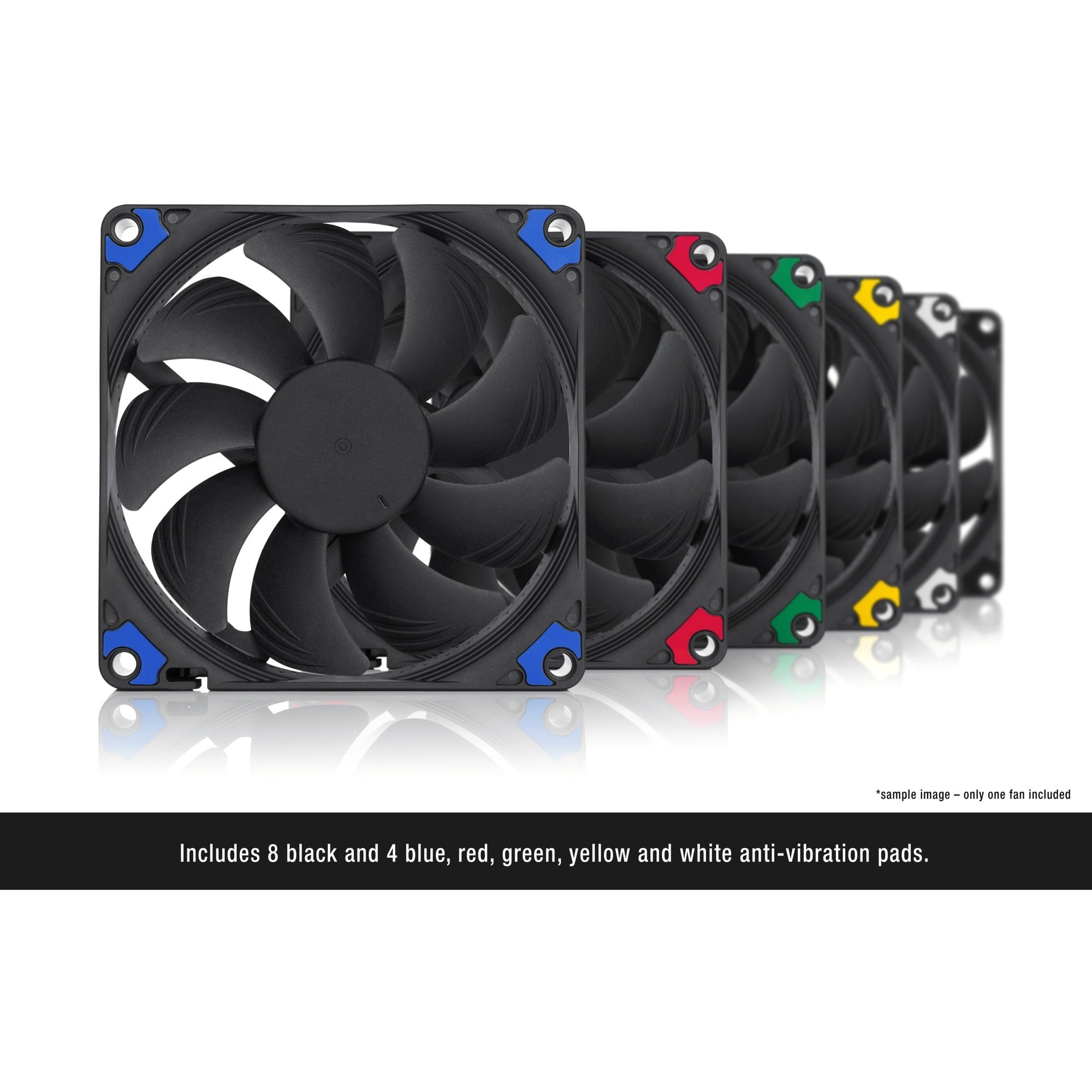 Noctua nf-a9x14 hs-pwm chromax.black case fan (zwart, 92 x 92 x 14 mm)