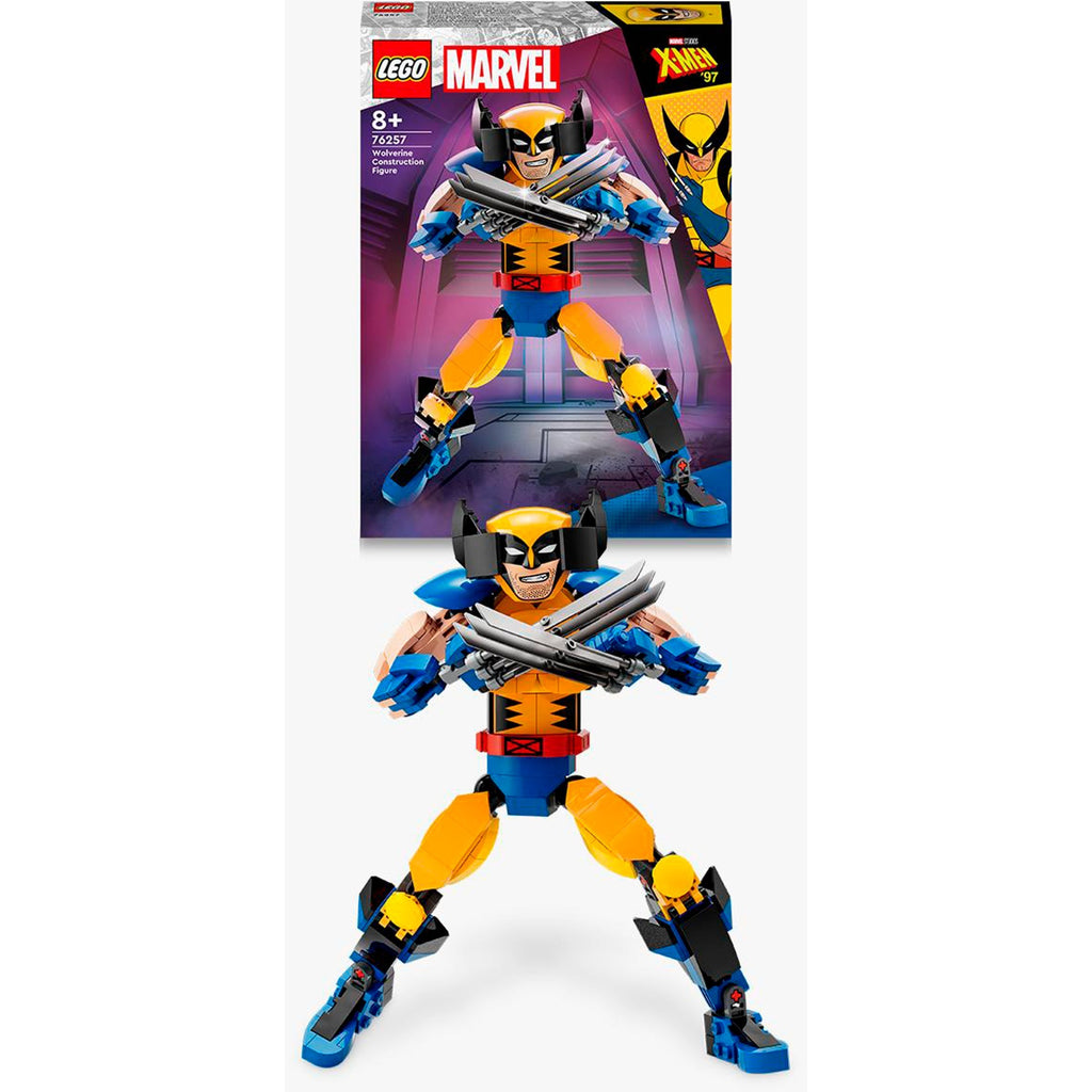 Lego marvel - wolverine bouwfiguur constructiespeelgoed (76257)