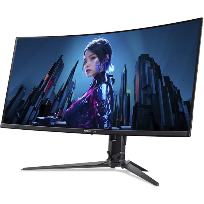 Acer predator x34 x5 34 curved ultrawide gaming monitor (zwart, 240 hz, hdmi, displayport, usb, audio, amd free-sync)