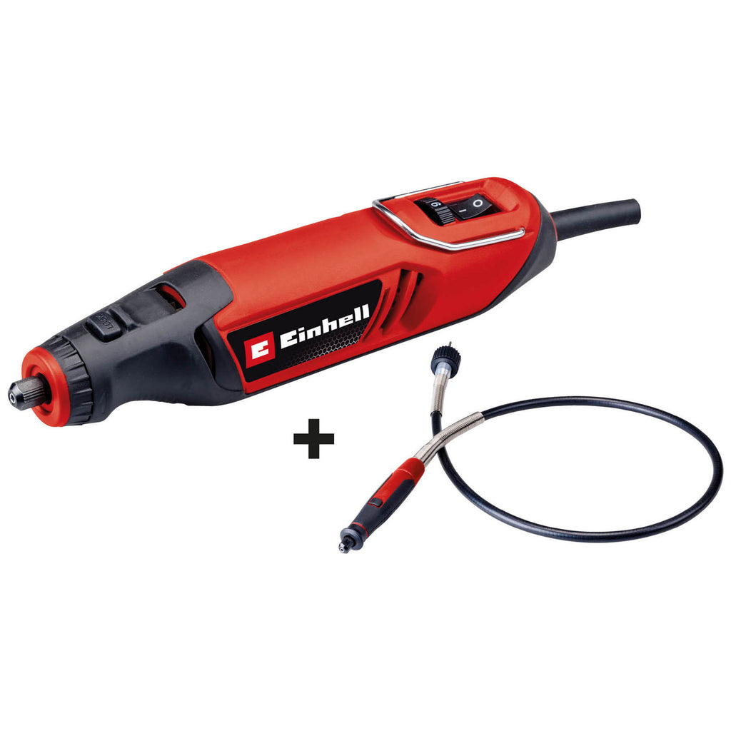 Einhell tc-mt 150 e slijp- graveermachine graveermachines (rood zwart, incl. 117-delige accessoireset in praktische opbergdoos)