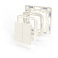 Shelly blu wall switch 4 (without adapter and frame) schakelaar (wit, bluetooth 4.2)
