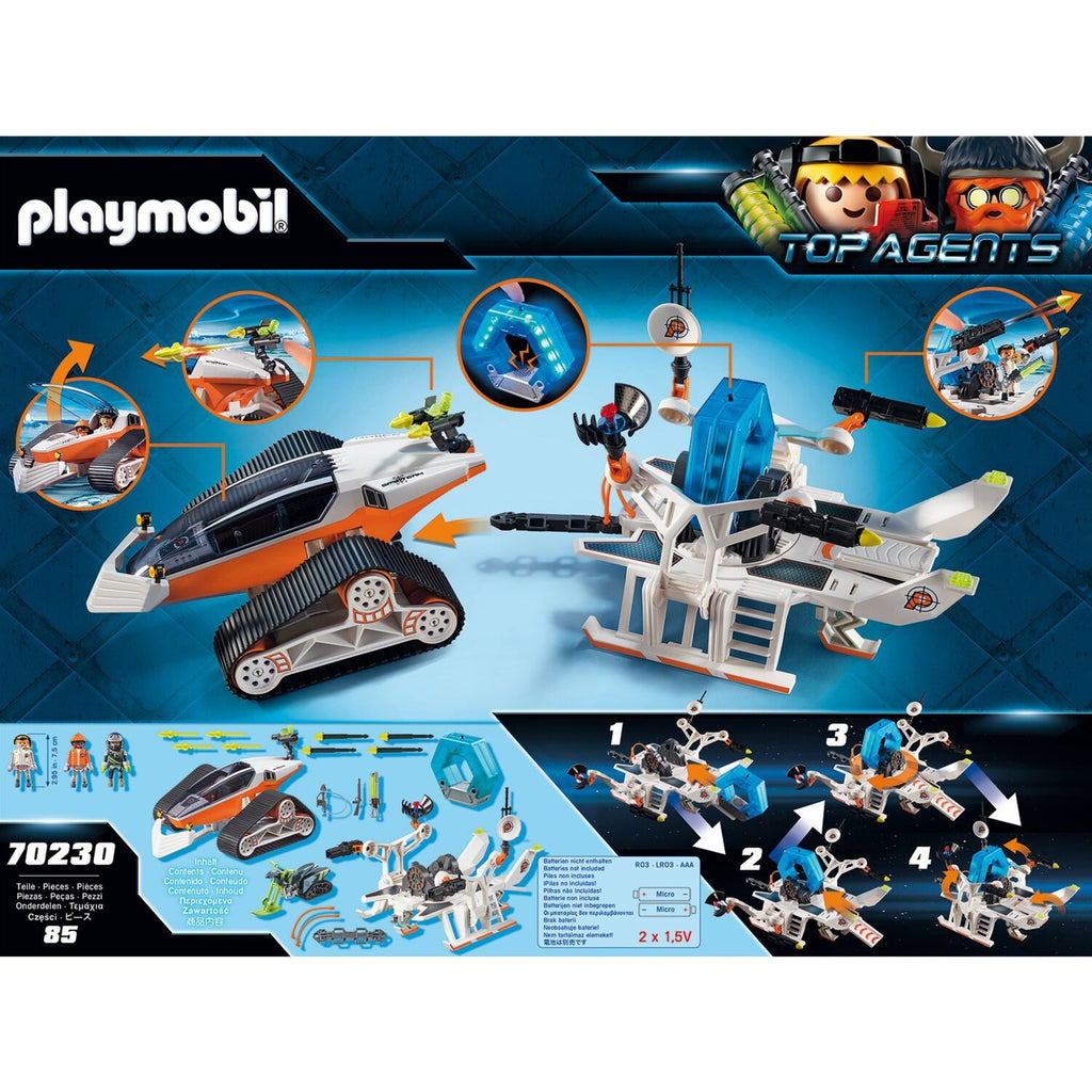 Playmobil Top Agents Spionageteam Kommandoschlitten