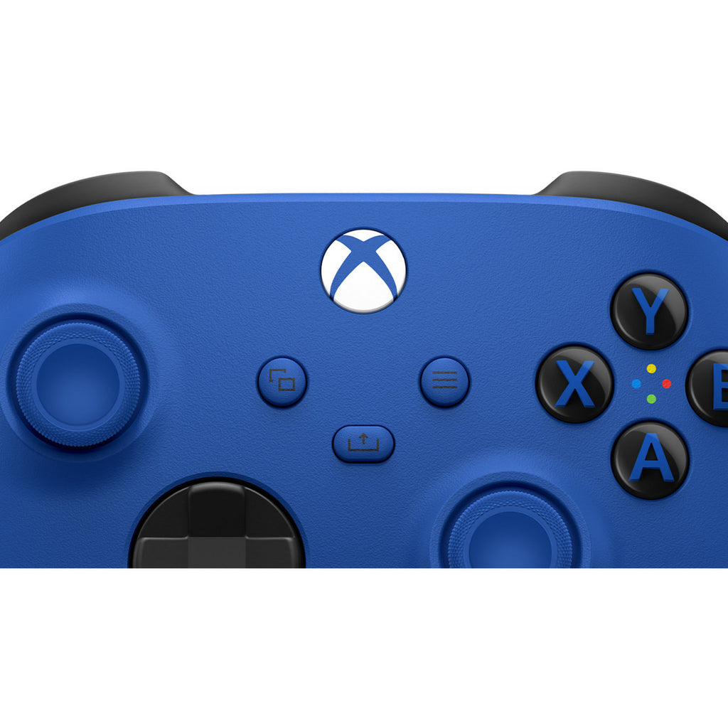Microsoft xbox wireless controller - shock blue (blauw, bluetooth)
