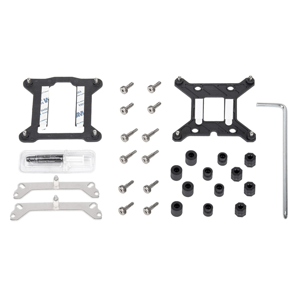 Silverstone sst-hyd140-argb cpu-koeler (4-pins pwm fan-connector, 4-1 pin argb (5v led))